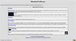 Desktop Screenshot of identicalsoftware.com